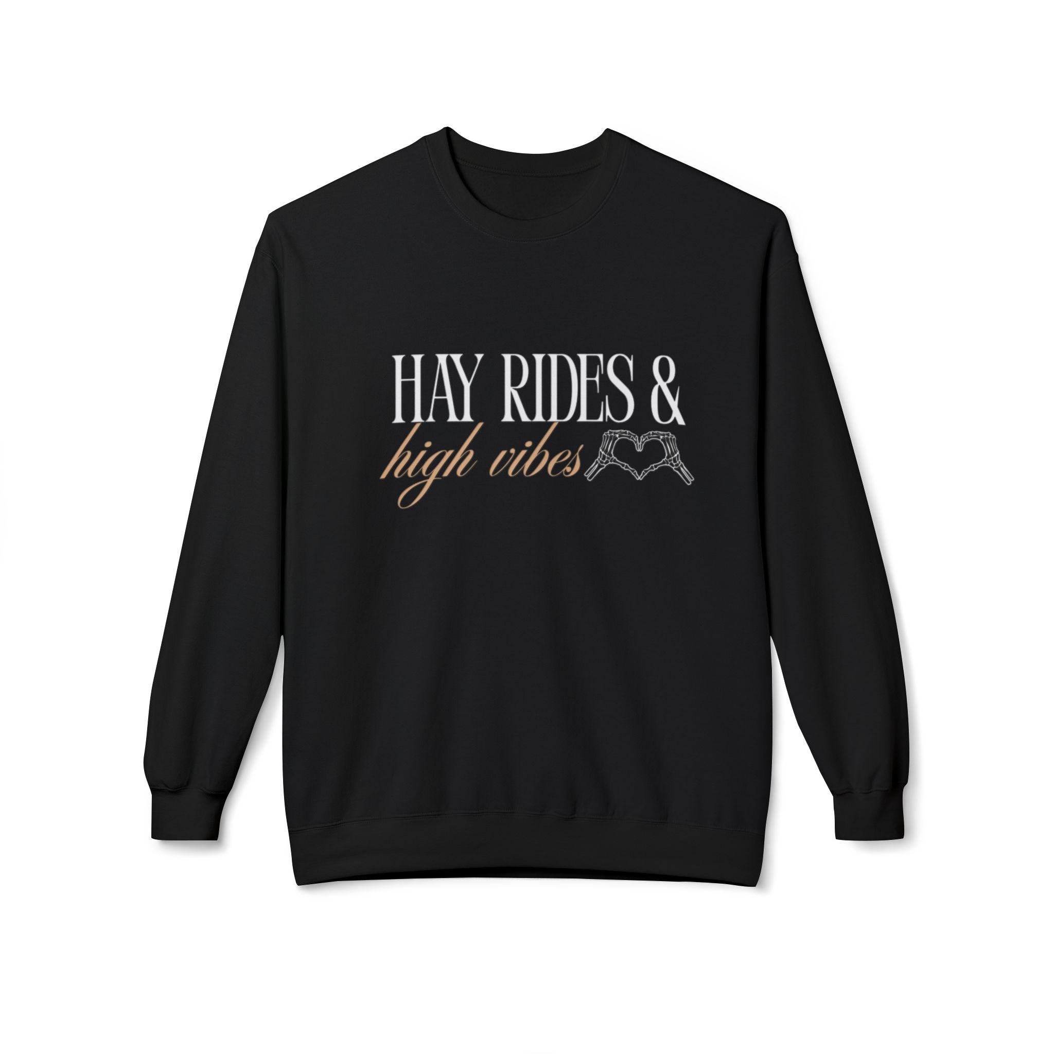 Hay Rides & High Vibes Crewneck