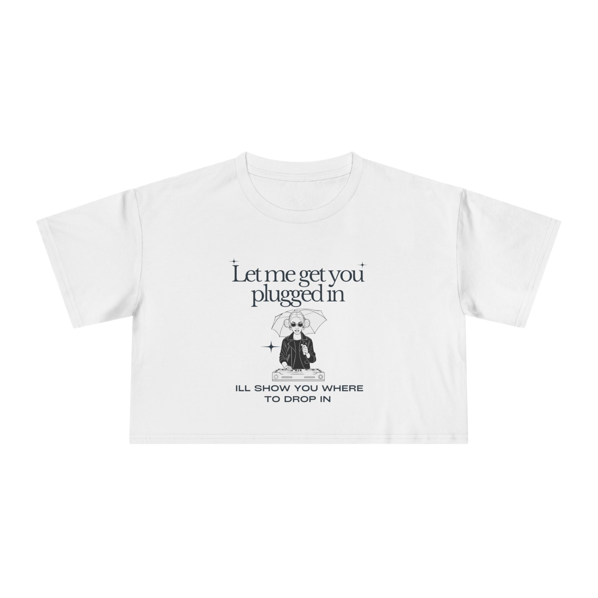 Drop In  Cropped T Shirt