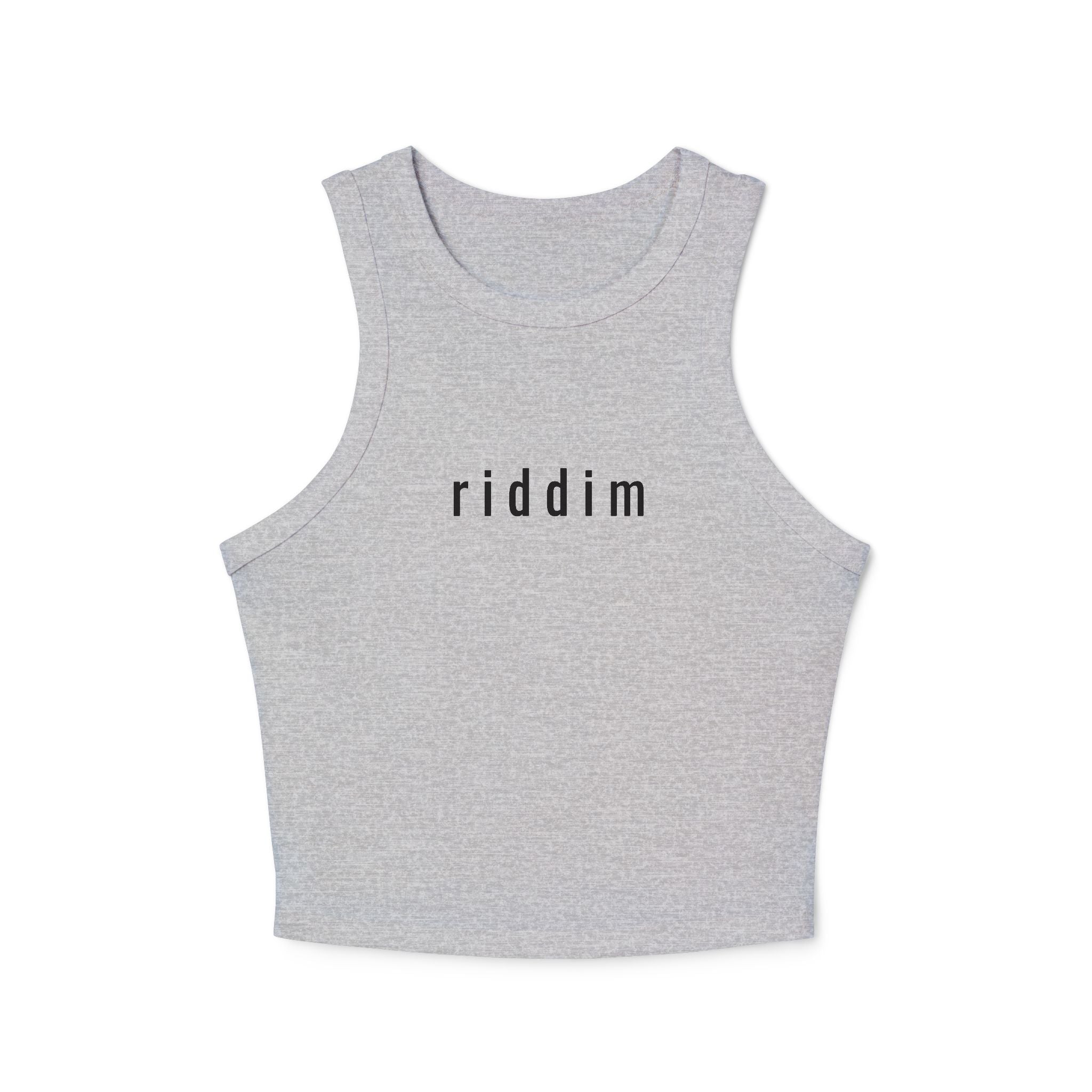 Riddim - Ribbed Racer Tank Top