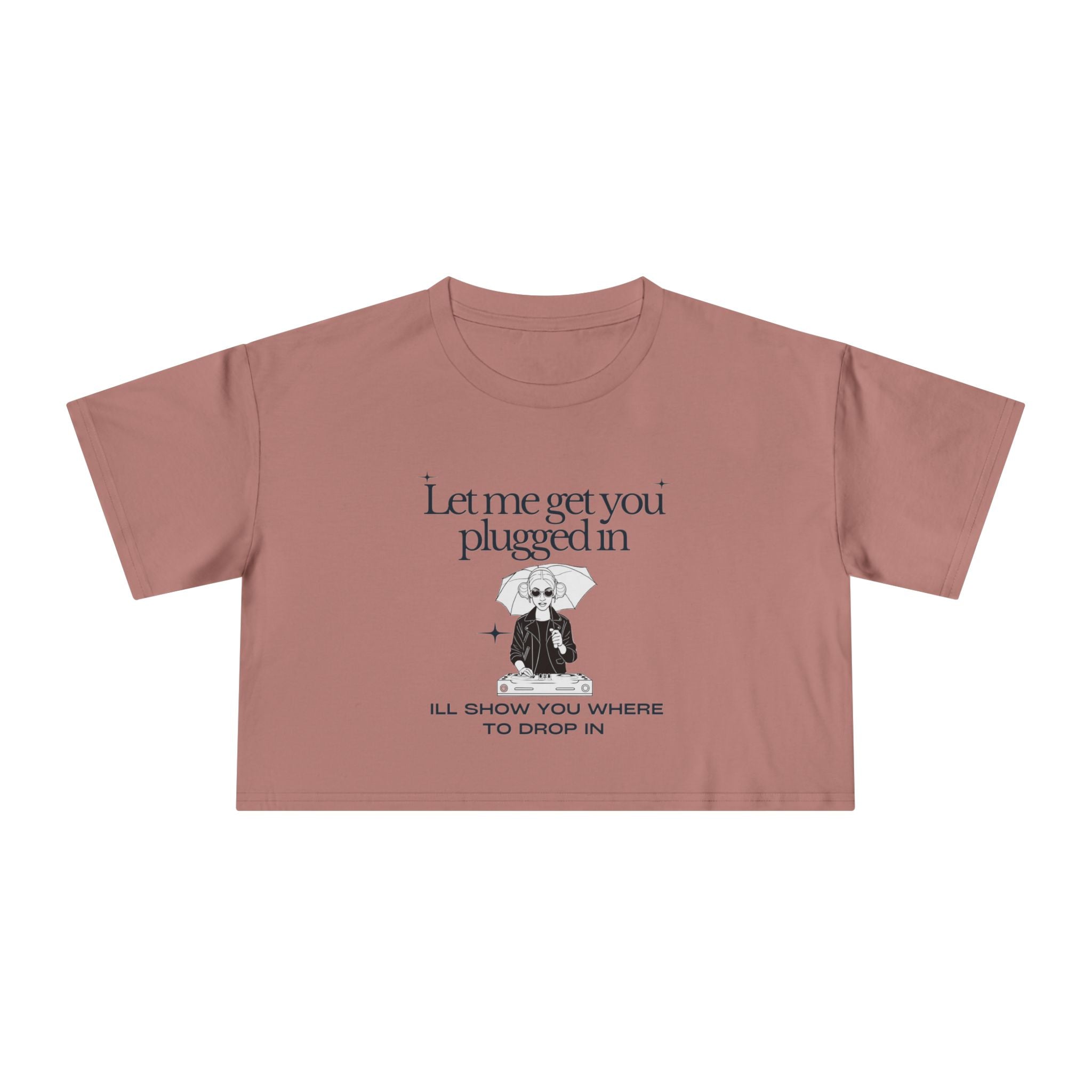 Drop In  Cropped T Shirt