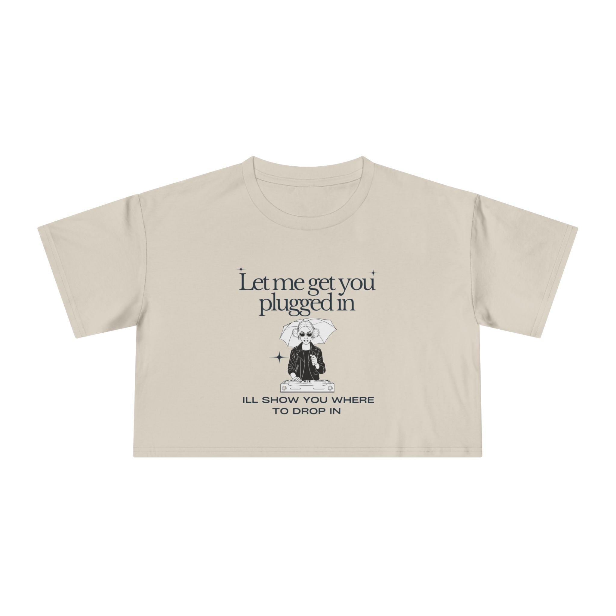 Drop In  Cropped T Shirt
