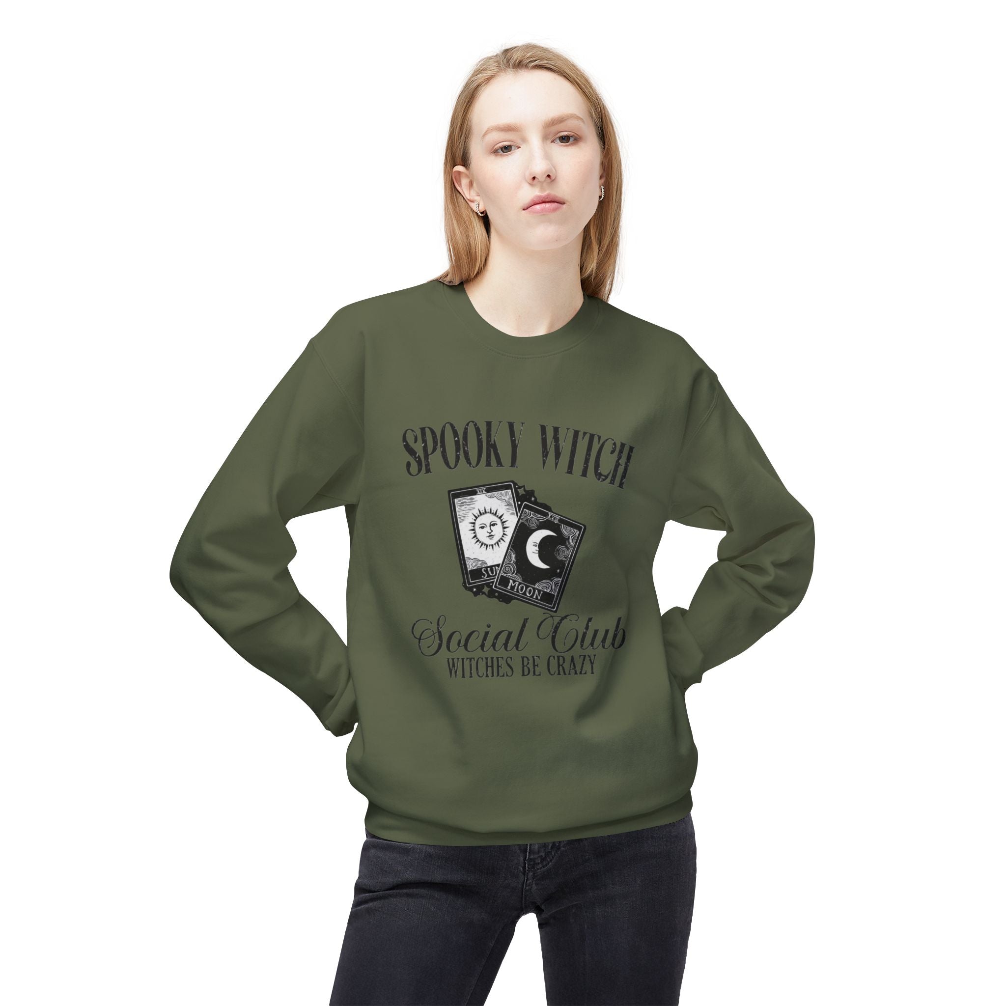 Spooky Witch Crewneck