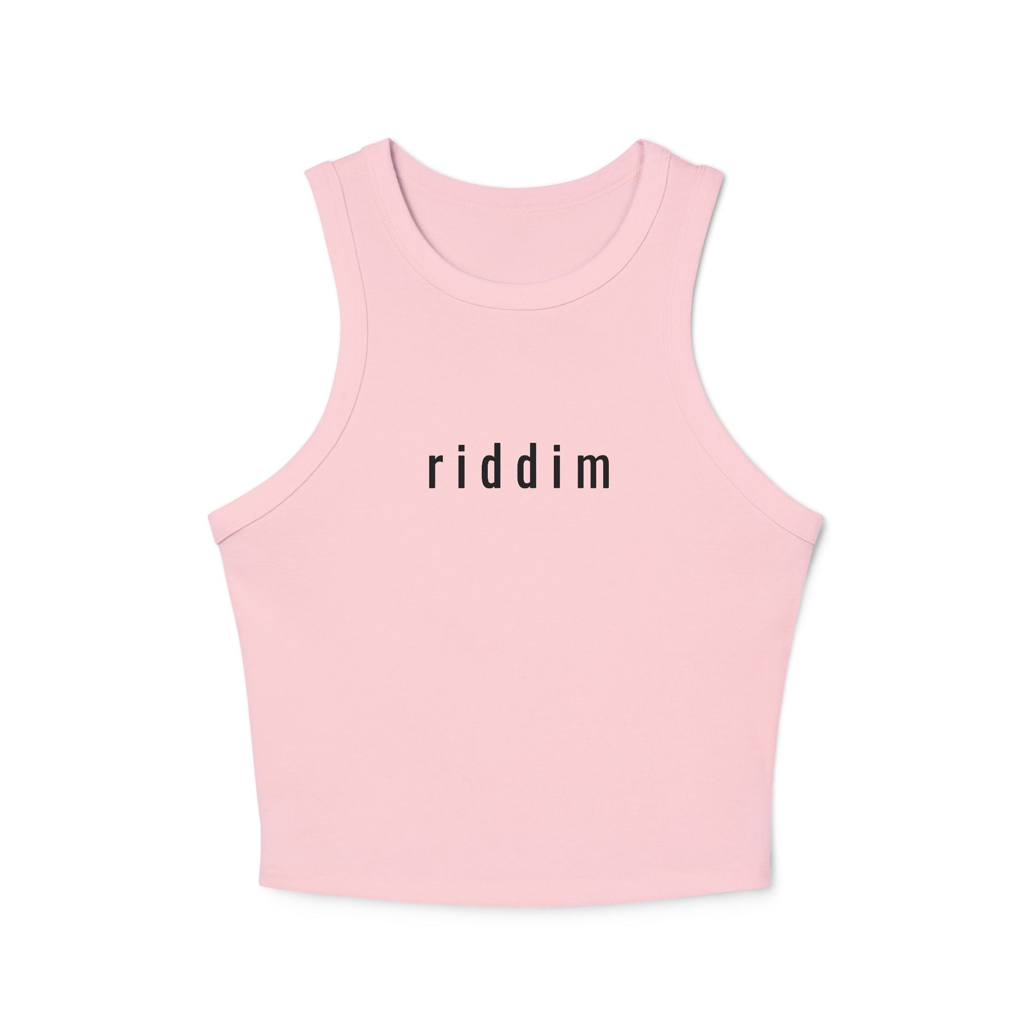 Riddim - Ribbed Racer Tank Top