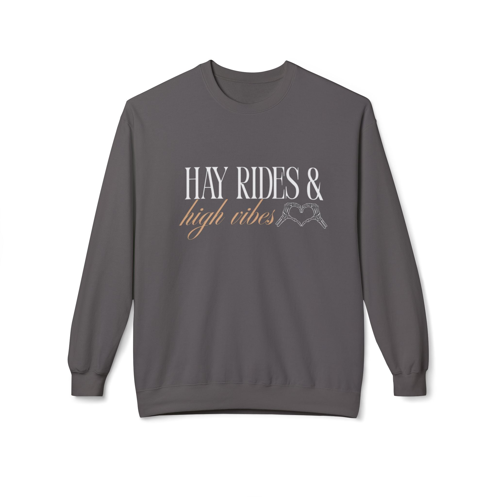 Hay Rides & High Vibes Crewneck