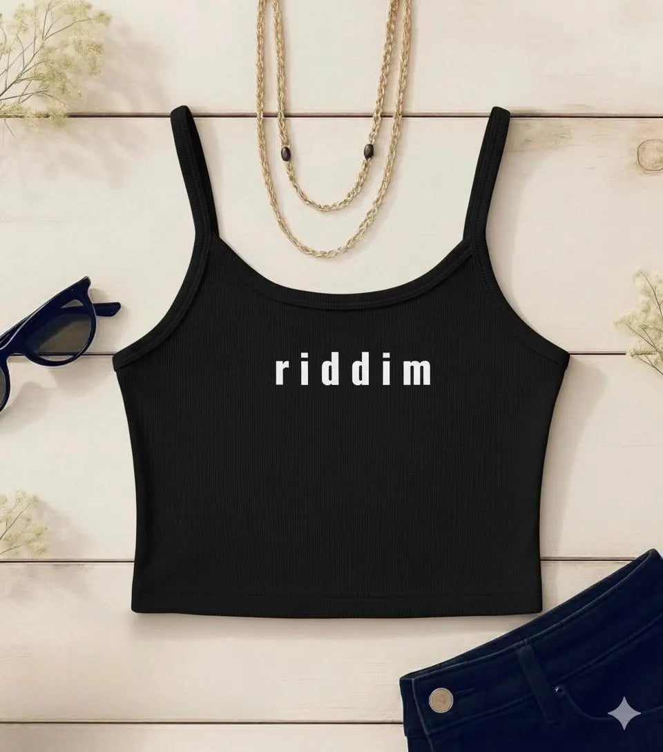 Riddim - Spaghetti Strap Tank Top