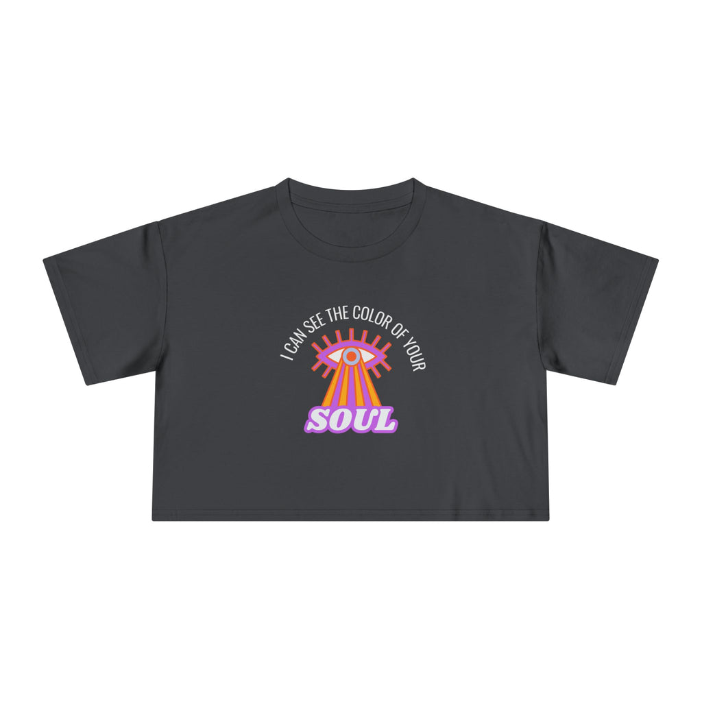 Color of Your Soul Cropped T Shirt