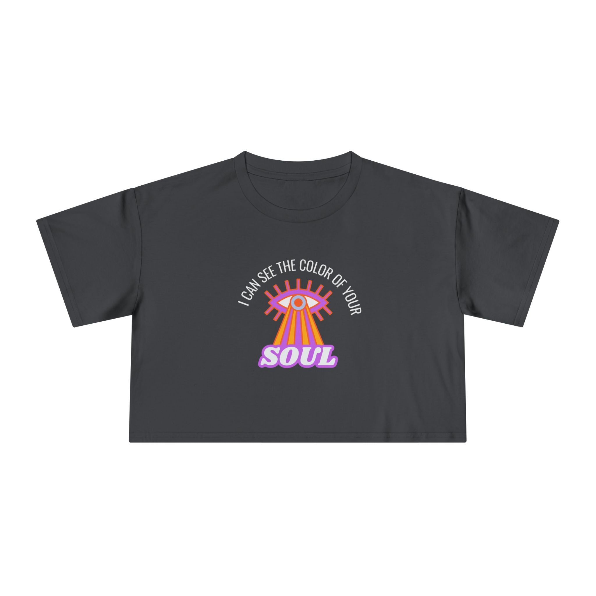 Color of Your Soul Cropped T Shirt