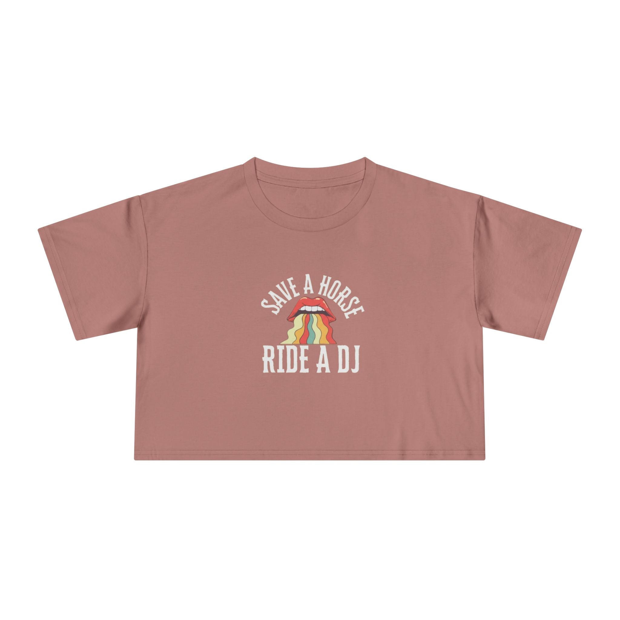 Ride a DJ - Cropped T-Shirt