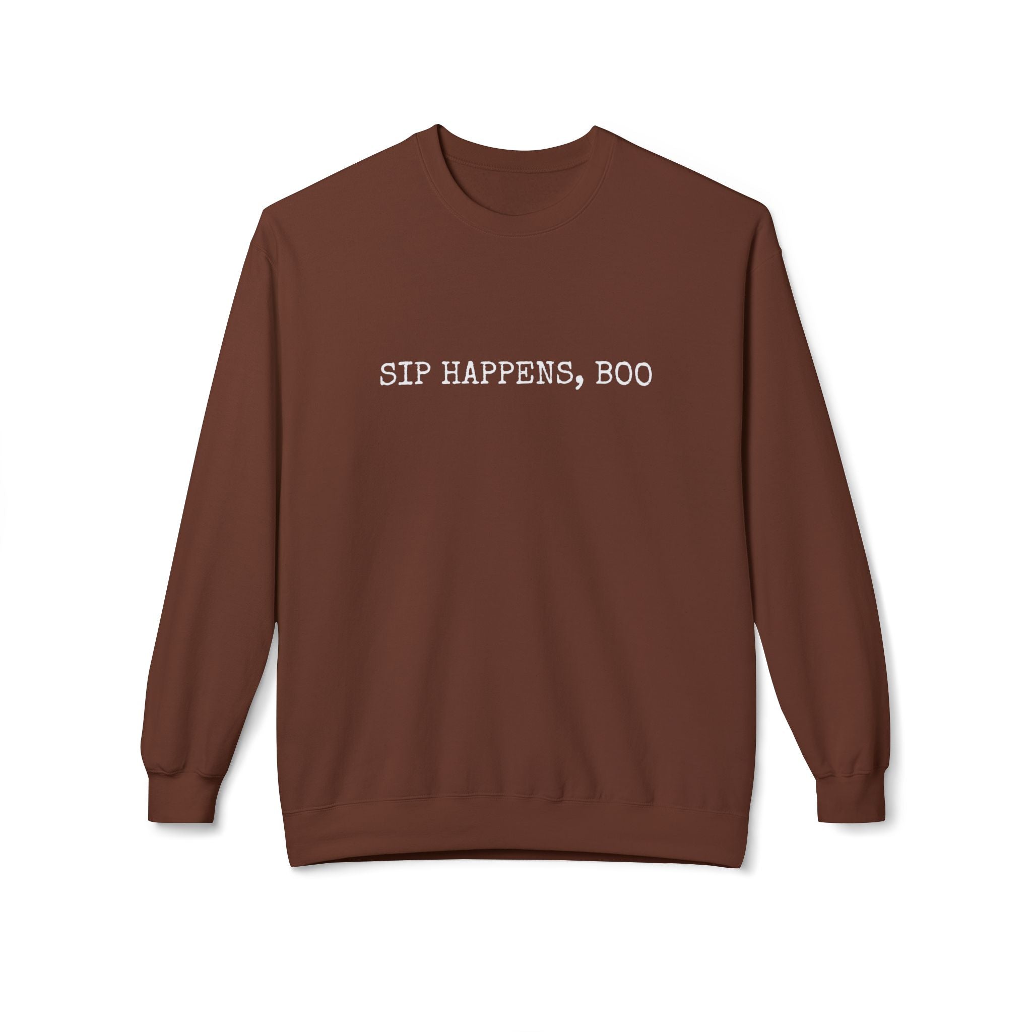 Sip Happens Boo - Crewneck