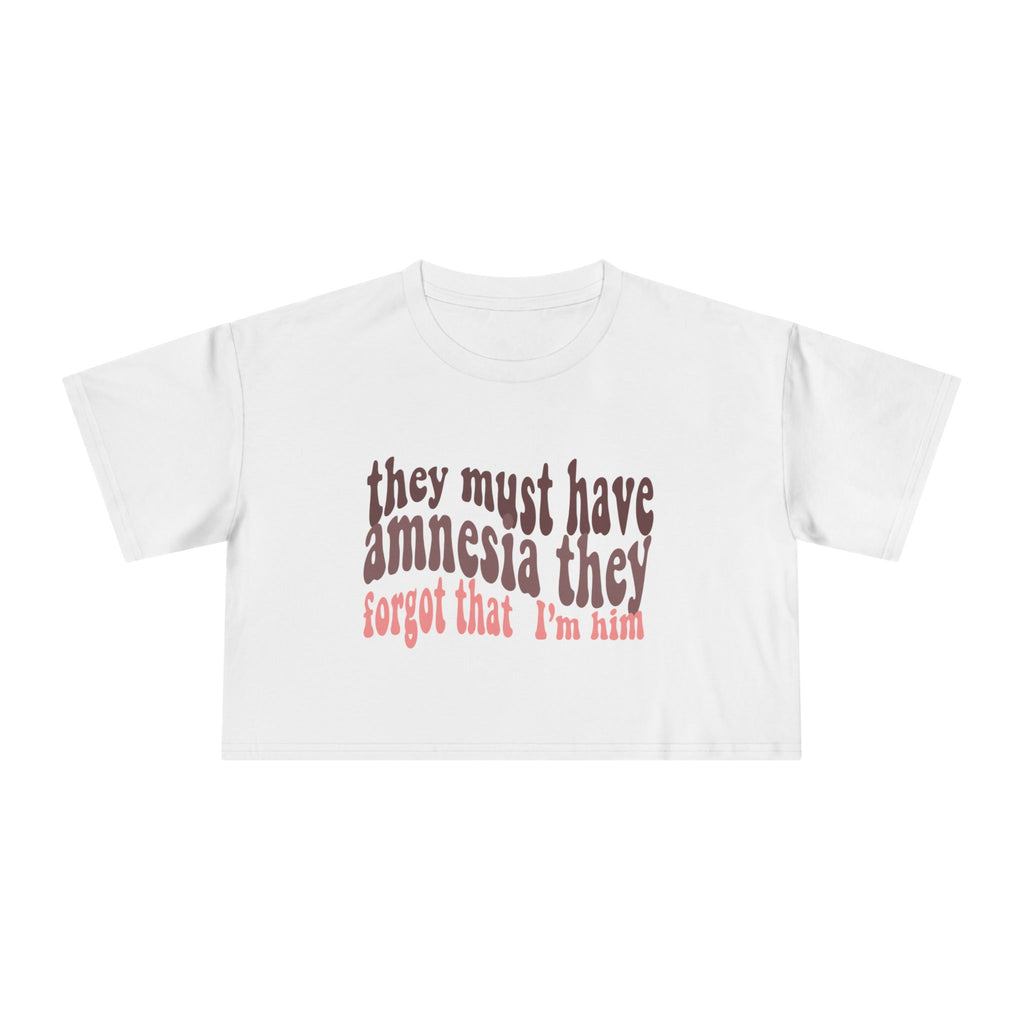 Amnesia Cropped T-Shirt