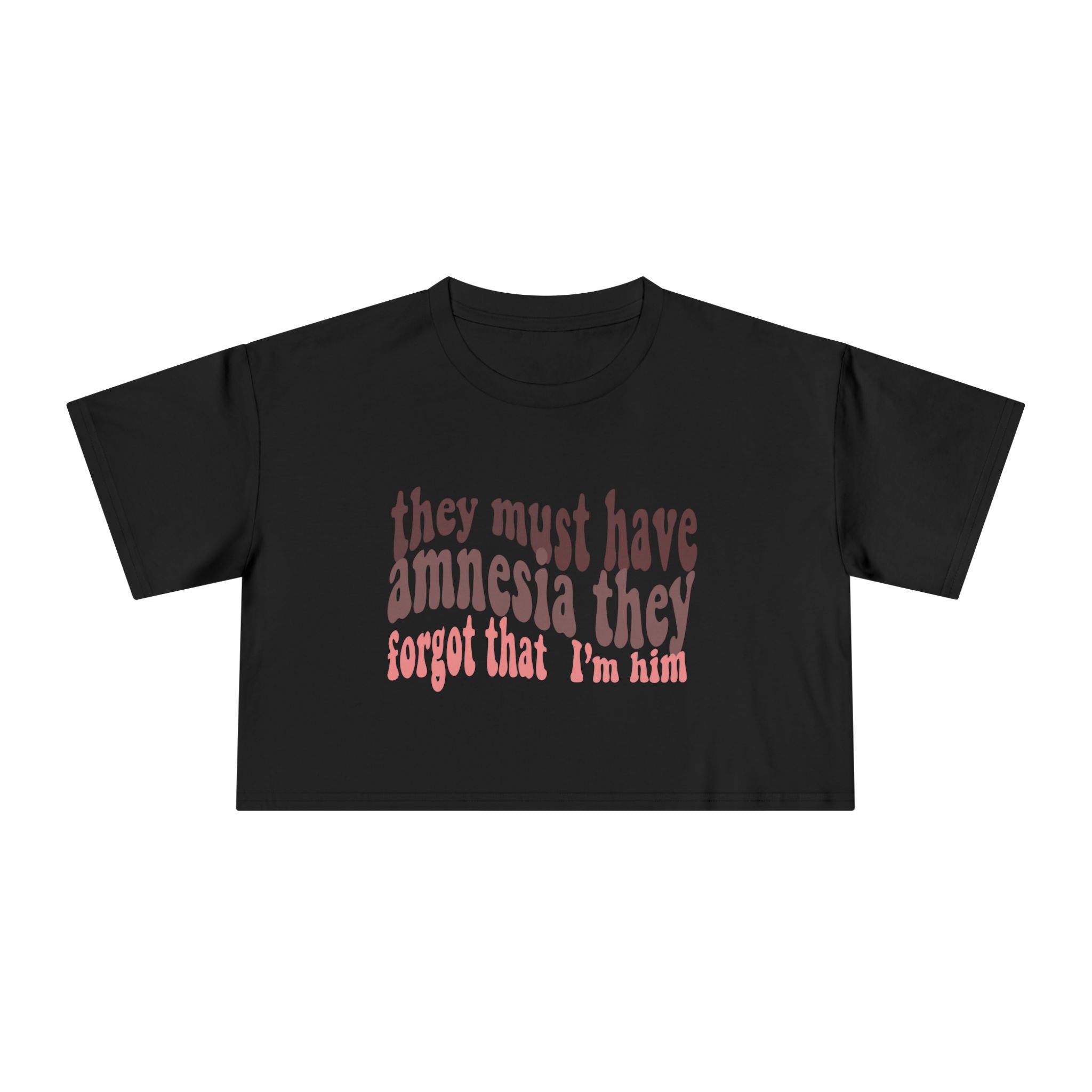 Amnesia Cropped T-Shirt