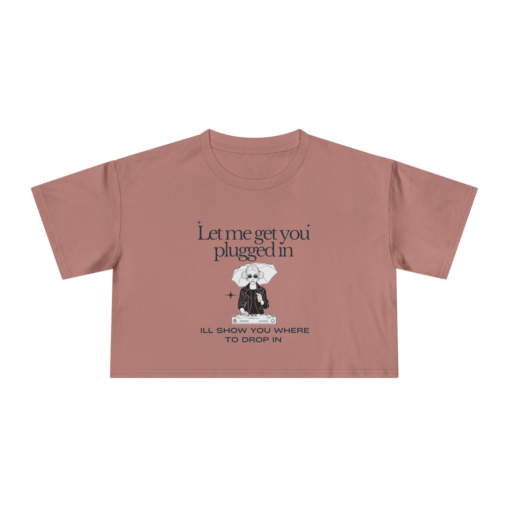 Drop In  Cropped T Shirt