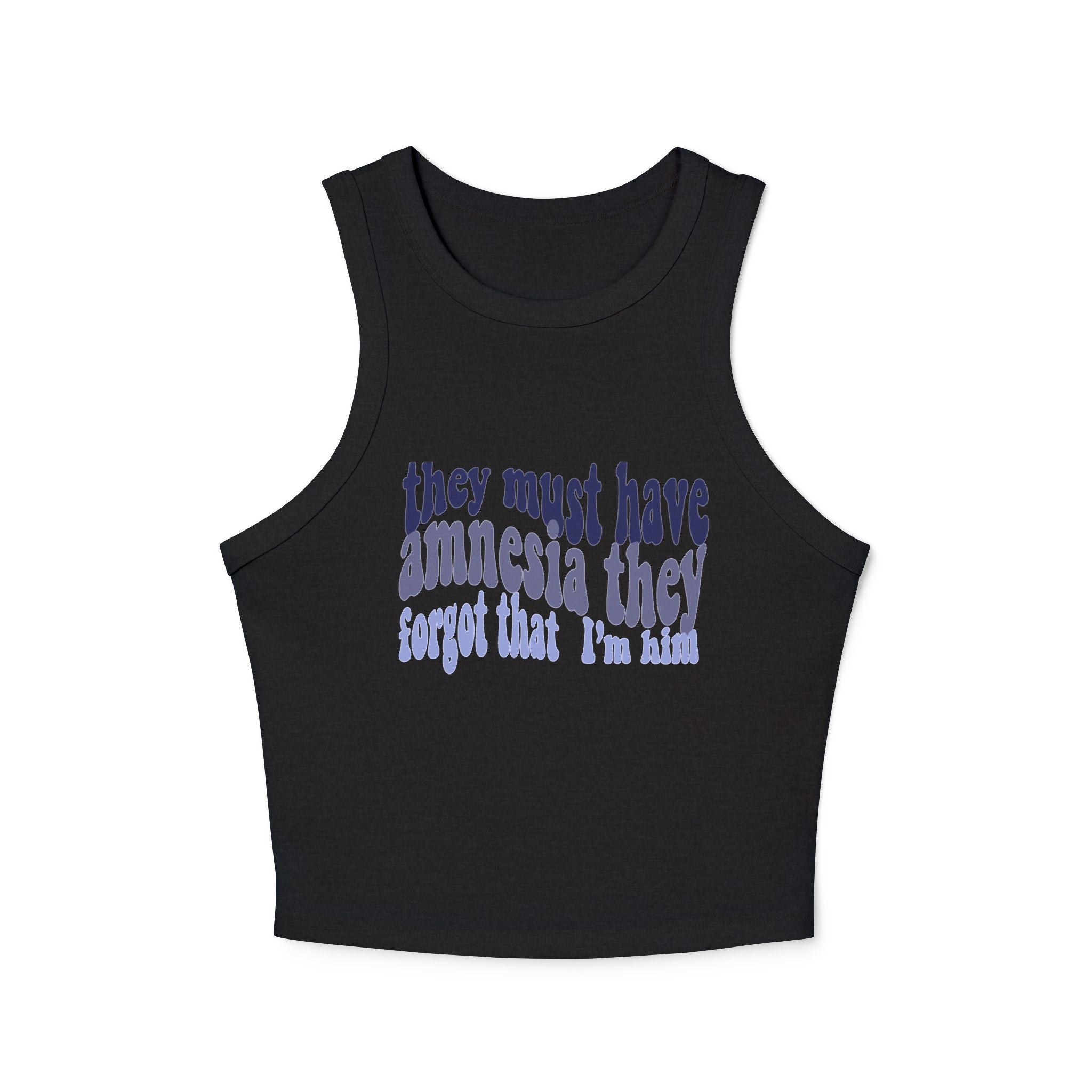 Amnesia Tank Top (Blue)