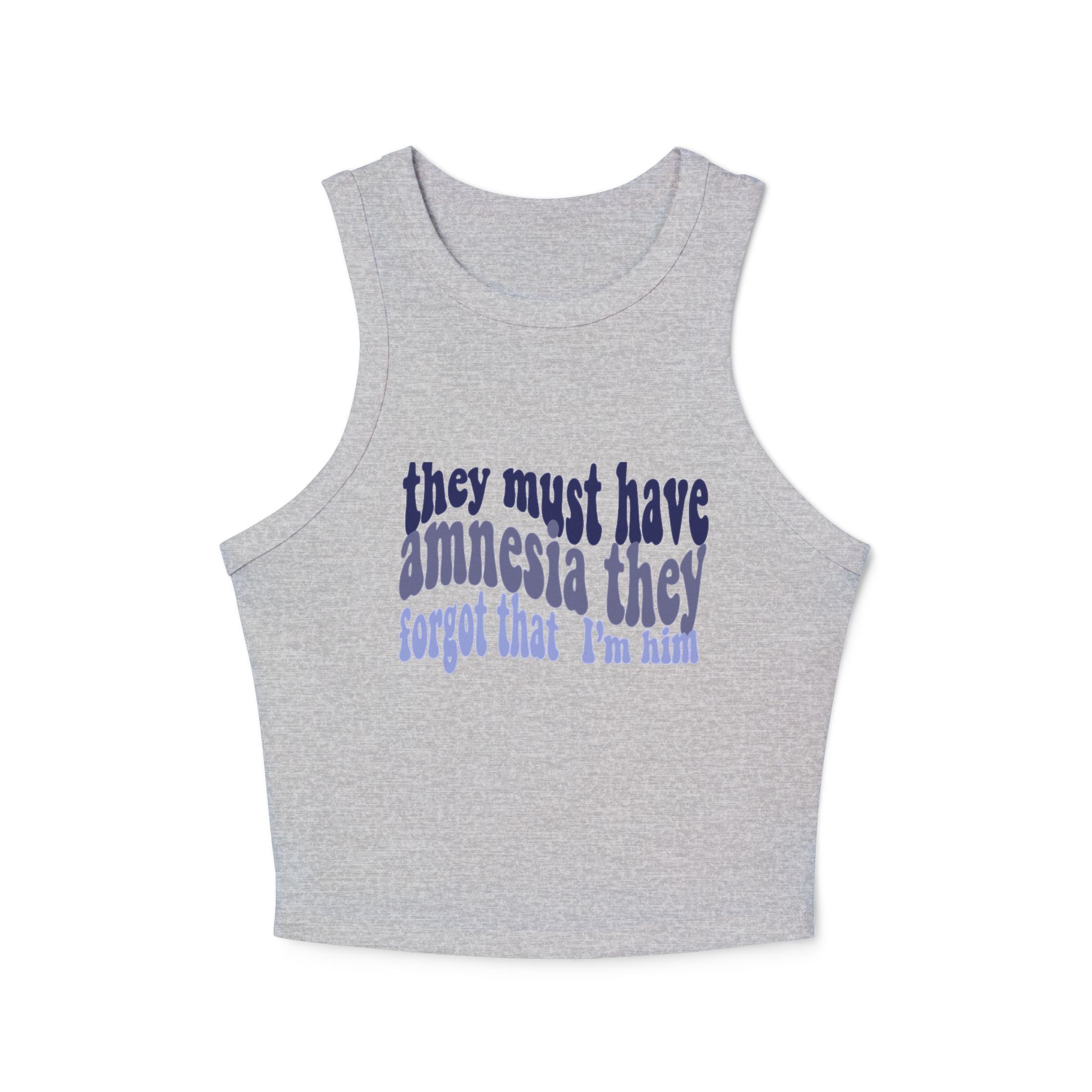 Amnesia Tank Top (Blue)