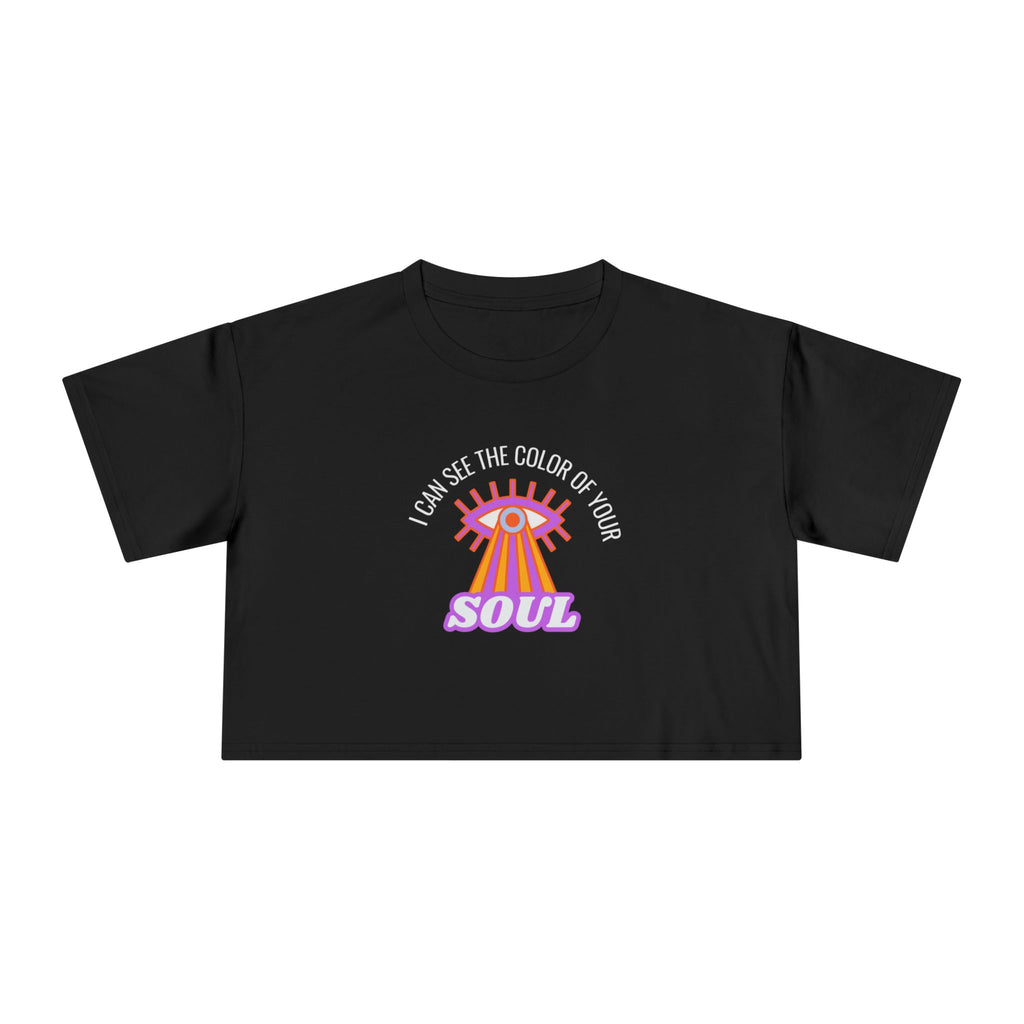 Color of Your Soul Cropped T Shirt
