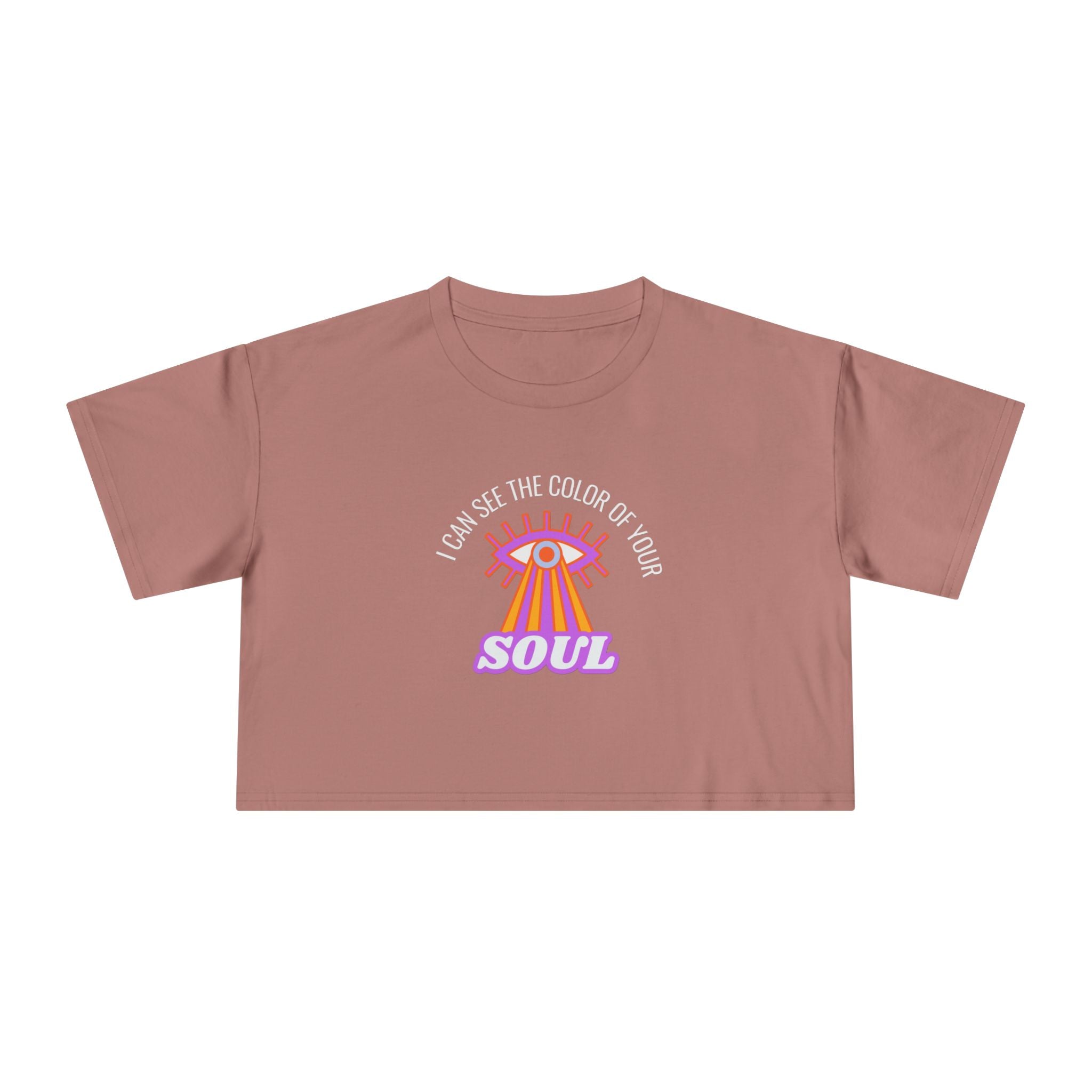 Color of Your Soul Cropped T Shirt