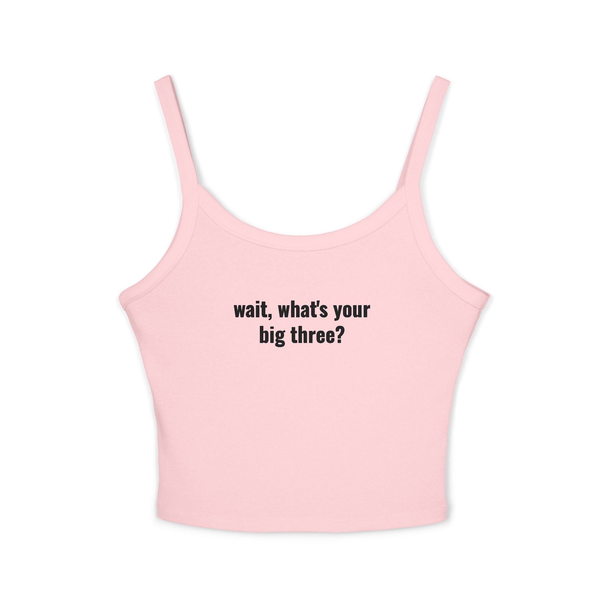 Big Three Spaghetti Strap Tank