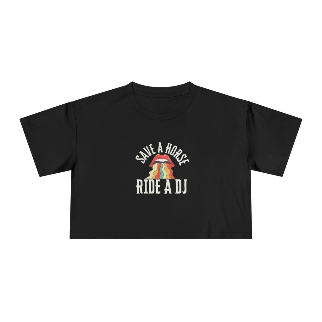 Ride a DJ - Cropped T-Shirt
