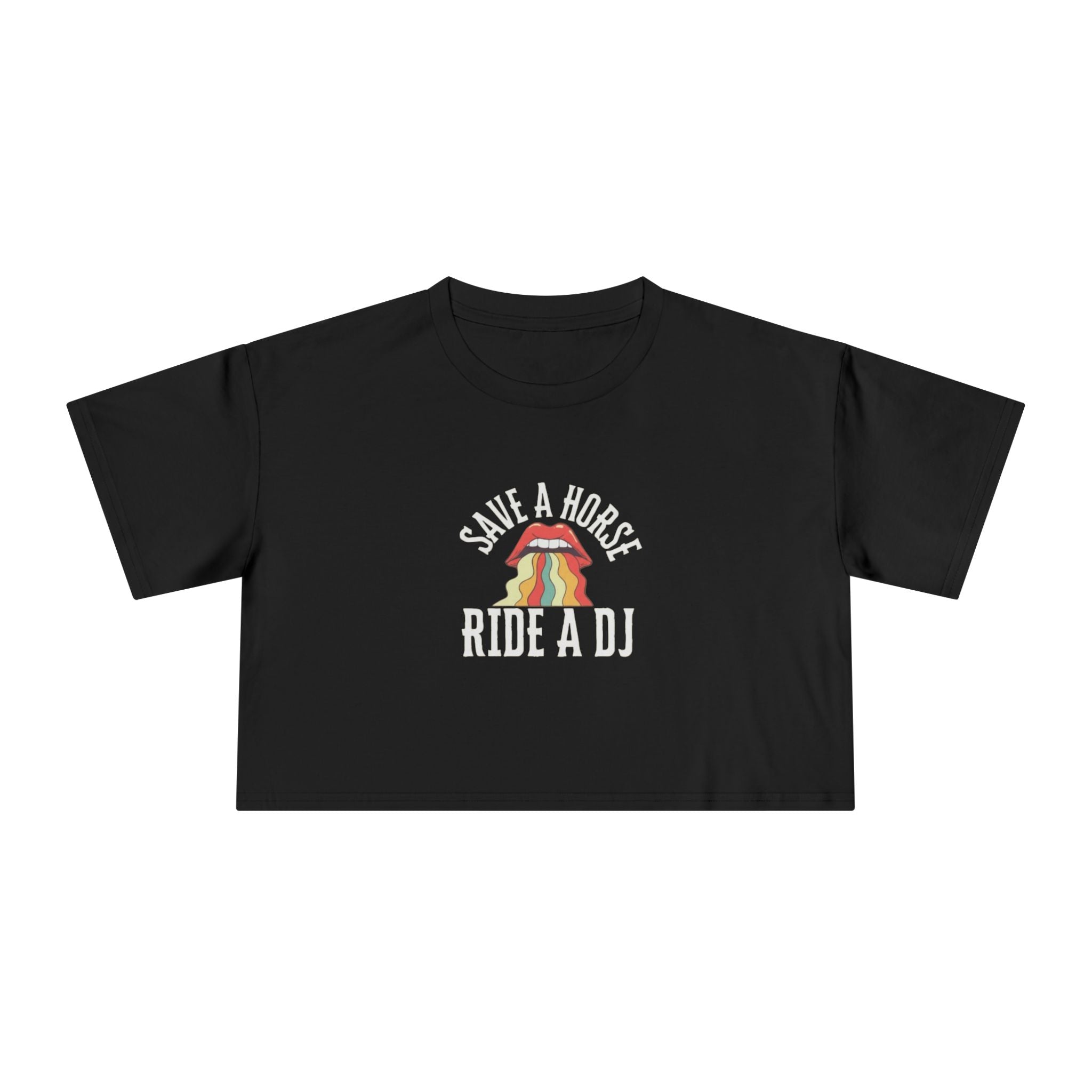 Ride a DJ - Cropped T-Shirt