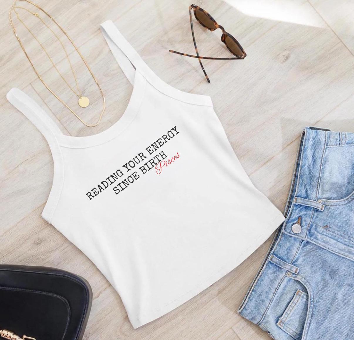 Pisces Zodiac Tank Top