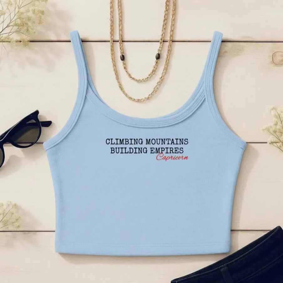 Capricorn Zodiac Tank Top