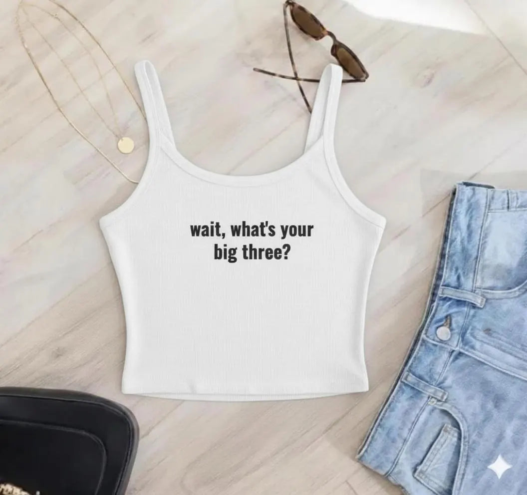Big Three Spaghetti Strap Tank