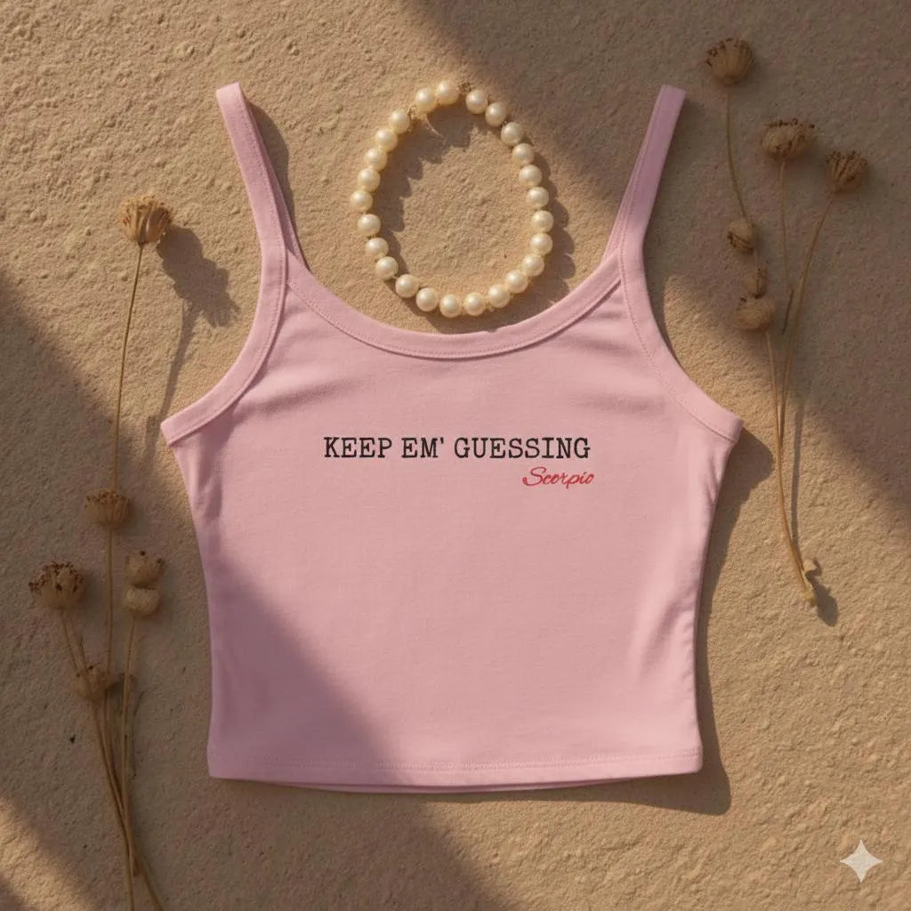 Scorpio Zodiac Tank Top