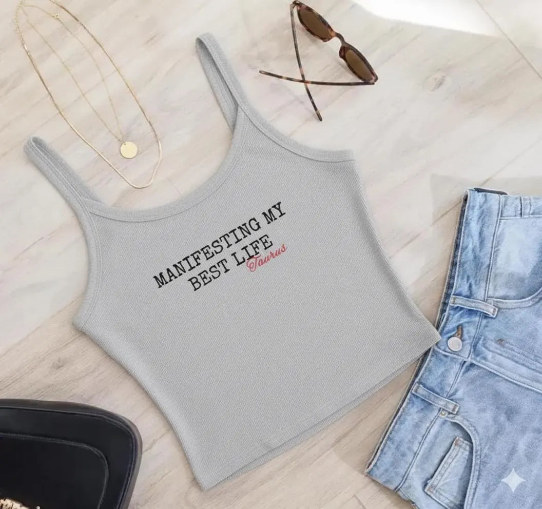 Taurus Zodiac Tank Top