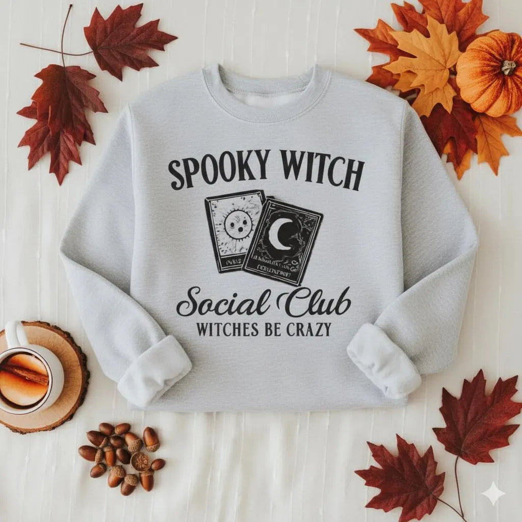Spooky Witch Crewneck