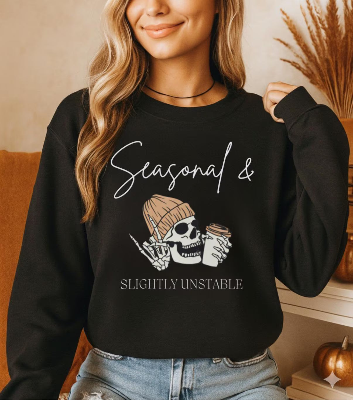 Seasonal & Slightly Unstable Crewneck